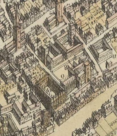 Image for Central Oxford in 1643
