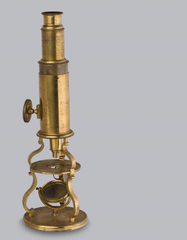 Image for Three-pillared compound microscope, 1760s