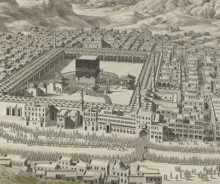 Image for Depiction of Mecca by Louis-Nicolas de Lespinasse, 1787
