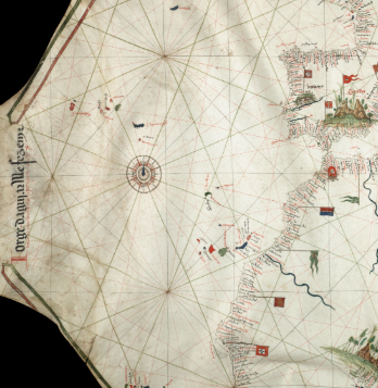 Image for Portolan chart of Jorge de Aguiar (1492)
