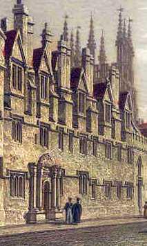 Image for Classical architecture arrives in Oxford, 1599