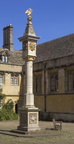 Image for Oxford's most famous sundial