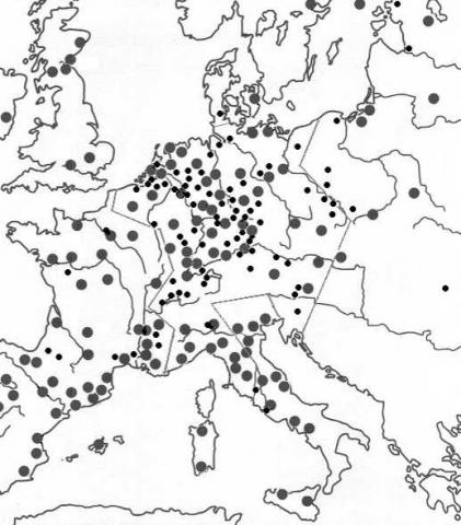 Image for I.1. University foundations in Europe, 1400-1800
