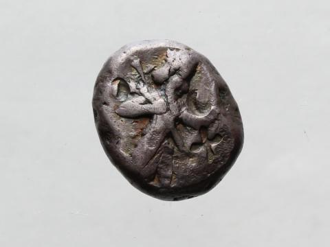 Image for BSH10: Silver siglos, probably minted at Sardeis. Mid-late 5th century BC. [Obverse]