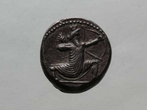 Image for Clone of T4: Silver tetradrachm struck in western Asia Minor (?), c. 341-334 BC. [Obverse]
