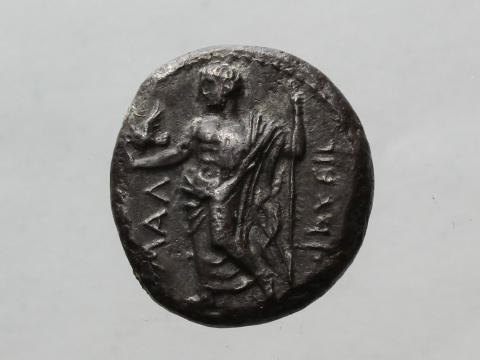 Image for Clone of T12: Silver stater struck at Mallos in the name of the general Tiribazos, c. 384-383 BC. [Obverse]