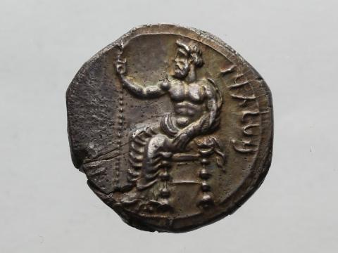 Image for Clone of T14: Silver stater struck at Tarsos in the name of the general Pharnabazos, c. 380-373 BC. [Obverse]