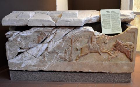 Image for Çan Sarcophagus, 1st quarter of 4th century BC. [View 1]
