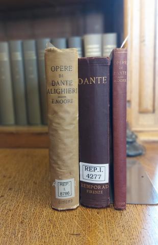 Image for The "Oxford Dante" and the Società Dantesca Italiana "Opere di Dante"