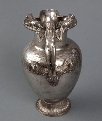 Image for Silver oinochoe with kouros handle 1