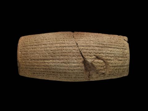 Image for Cyrus Cylinder from Babylon (BM)