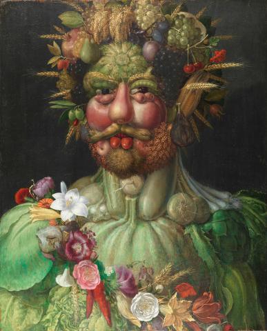 Image for Clone of Giuseppe Arcimboldo, Emperor Rudolf II as Vertumnus (1590-1591)