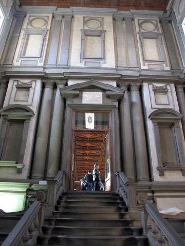 Image for Michelangelo, Vestibule to the Laurentian Library