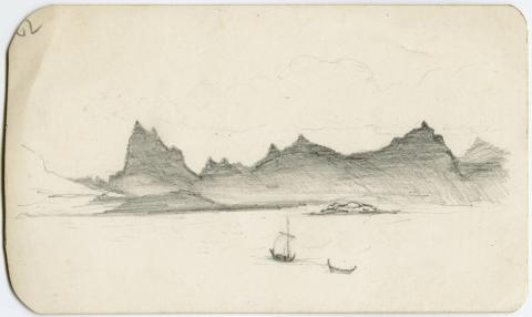 Image for Drawing of mountains