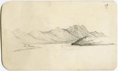 Image for Drawing of mountains