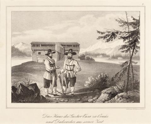 Image for Lithograph of building at Ornäs