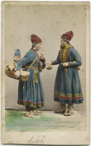 Image for Models of Saami women 1