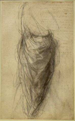 Image for Raphael, Drapery study (c. 1508)