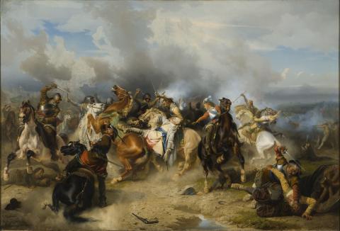 Image for Battle of Lutzen (16 November 1632) by Carl Wahlbom
