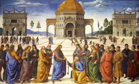 Image for Clone of Perugino, The Delivery of Keys to St Peter