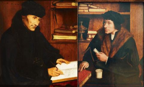 Image for Quentin Metsys, Erasmus-Gilles Diptych