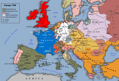 Image for Europe c. 1700