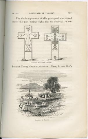 Image for 'Christian Monuments, Tassorič.' / 'Graveyard at Tassorič.'