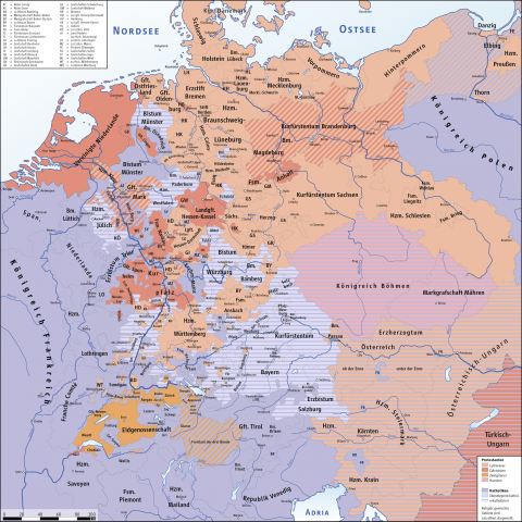 Image for Holy Roman Empire, 1618