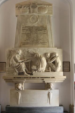 Image for Memorial to Sir William Jones - University College Chapel