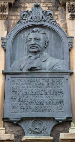 Image for Inscription to Cecil Rhodes - King Edward Street