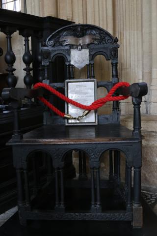 Image for The Drake Chair - Divinity Schools, Bodleian Library