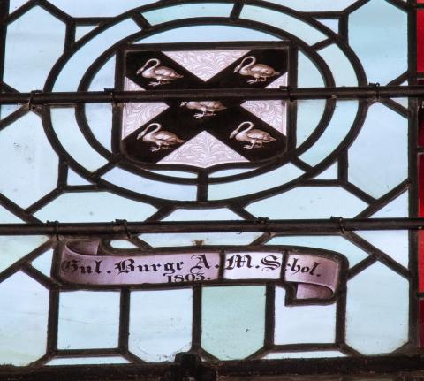 Image for Coat of arms of William Burge in Wadham College Chapel