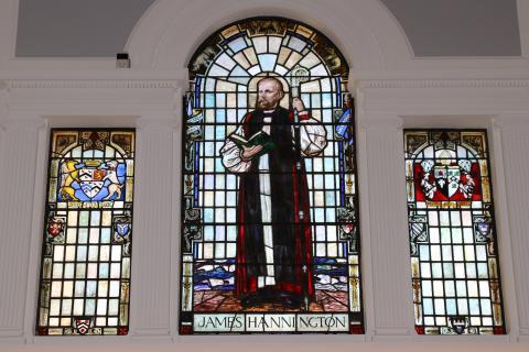 Image for Main window in Hannington Hall, St. Peter's College