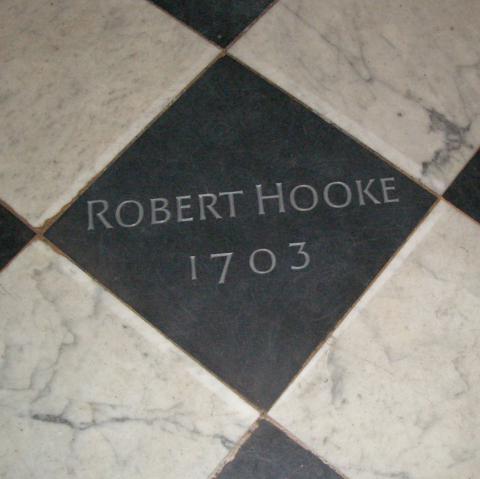 Image for Hooke Memorial Plaque, Westminster Abbey