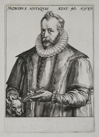 Image for Justus Lipsius (1547-1606) by Hendrick Goltzius (1587)