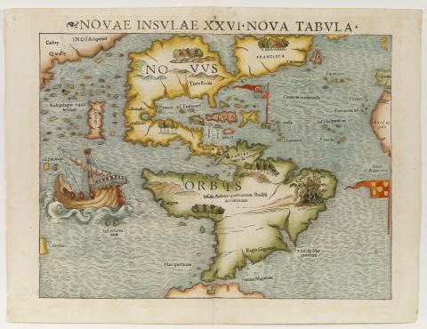 Image for Map of the New World, 1544