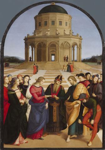 Image for Raphael, The Wedding of the Virgin (1504)