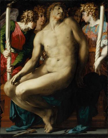 Image for Rosso Fiorentino, Dead Christ with Angels (1524-1525)