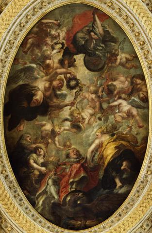 Image for Rubens, Apotheosis of James I (1634)