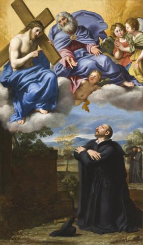 Image for Saint Ignatius by Domenichino