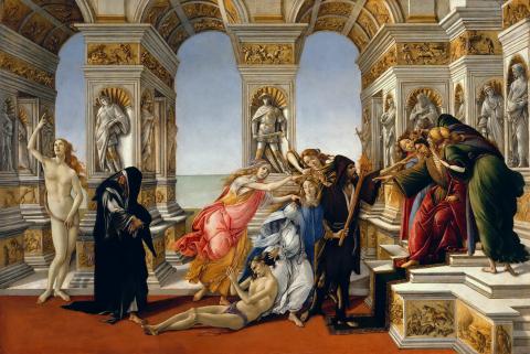 Image for Botticelli, The Calumny of Apelles (1496-1497)