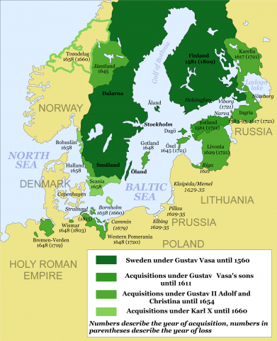 Image for Swedish Empire, 1560-1815