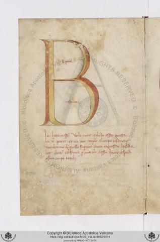 Image for Letter B from Alphabetum Romanum