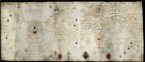Image for Ribeiro planisphere of 1529 
