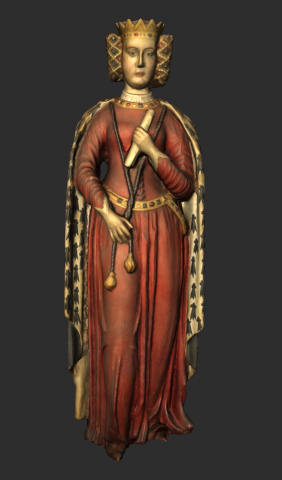 Image for Statue of Queen Philippa (3D)