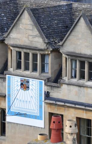 Image for Sundials in Oxford today