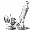 Image for Hooke's microscope: engraving