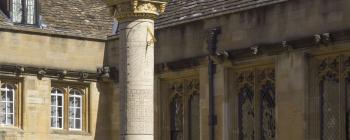 Image for Oxford's most famous sundial