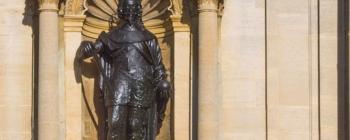 Image for Statues of Charles I and Henrietta Maria, Canterbury Quadrangle, St John's College