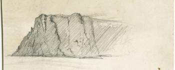 Image for Drawing of a mountain